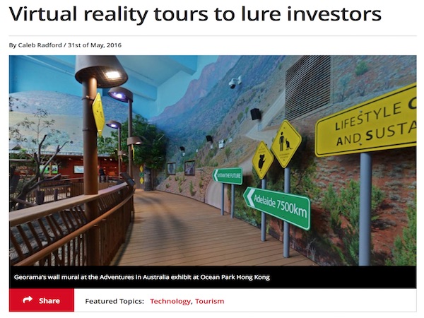 VR tours to lure investors